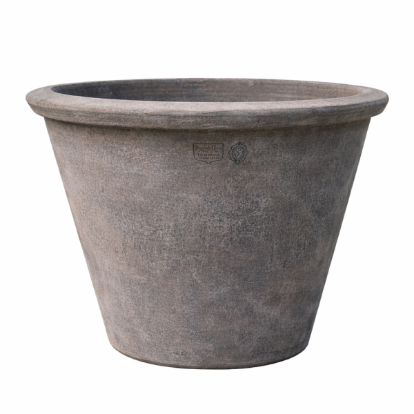 moderner grauer Topf